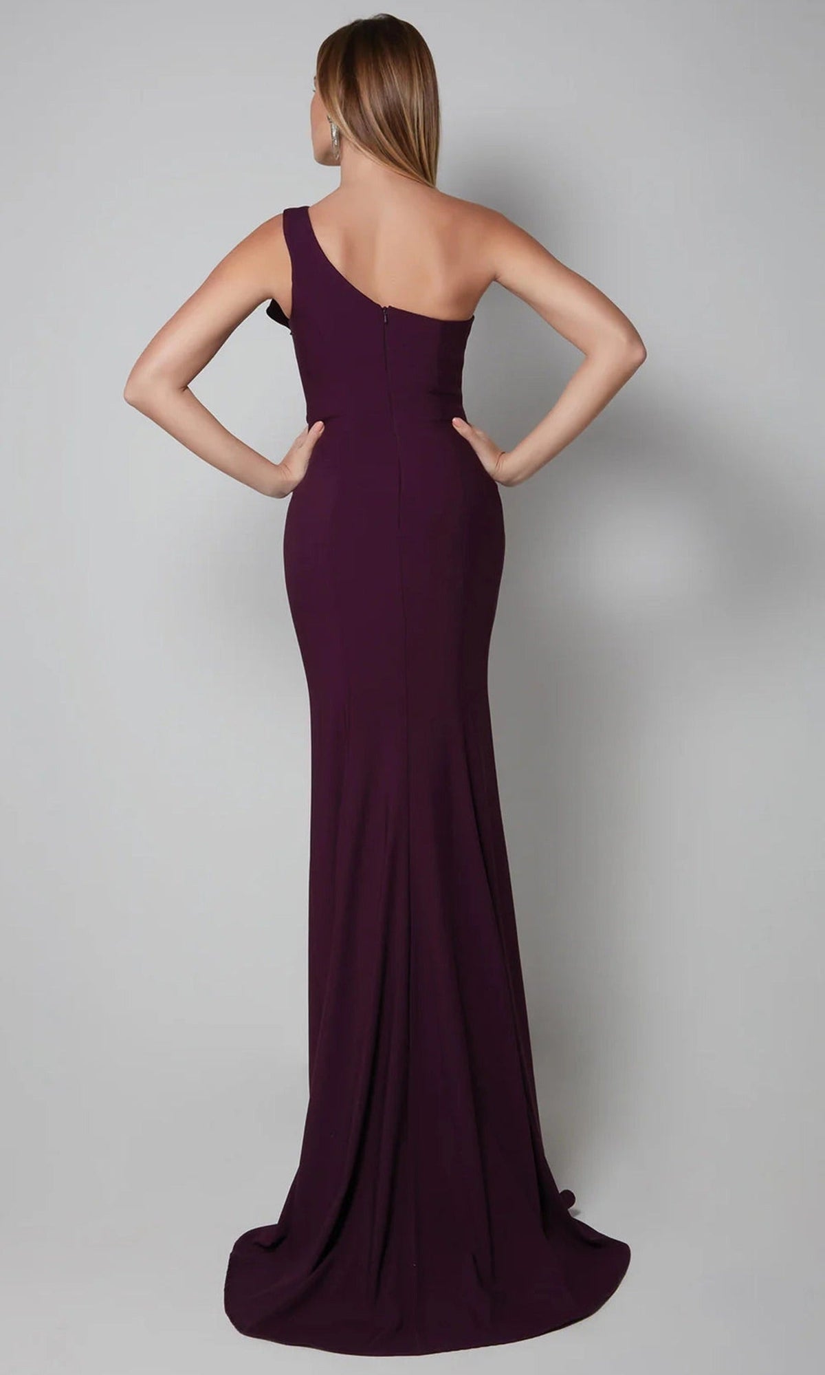 Alyce Paris 27575 - One Shoulder Ruffle Sheath Dress