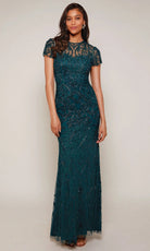 Alyce Paris 27607 - Beaded Tulle Illusion Neckline Gown