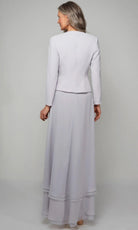 Alyce Paris 27608 - Lace Top High Low Chiffon Dress