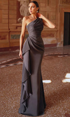 Alyce Paris 27624 - Draped One Shoulder Gown