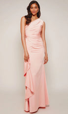 Alyce Paris 27624 - One Shoulder Draped Evening Gown