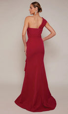 Alyce Paris 27646 - Ruffle One Shoulder Fitted Gown