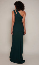 Alyce Paris 27689 - One Shoulder Cutout Sheath Dress