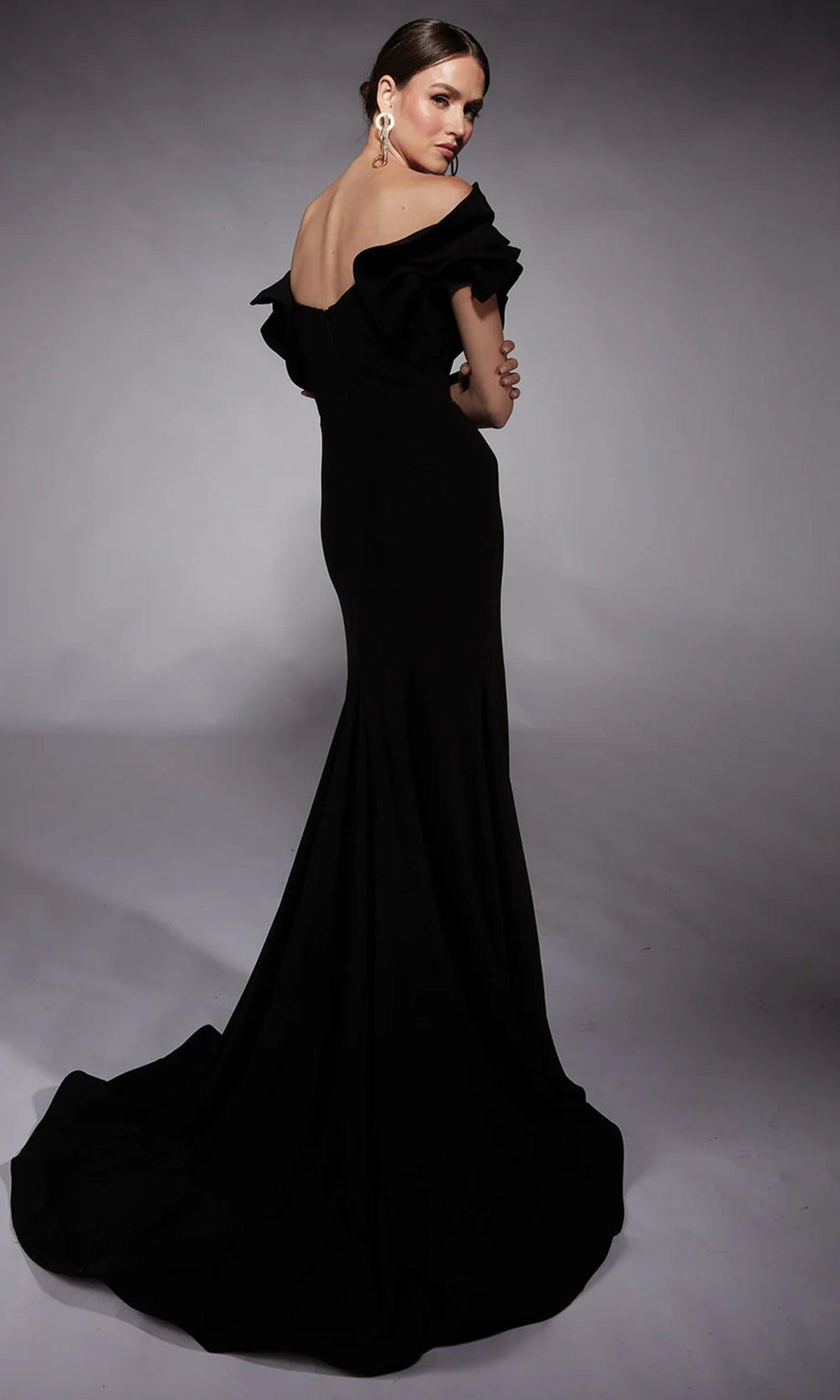 Alyce Paris 27714 - Sweetheart Slit Evening Gown with Ruffles