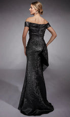 Alyce Paris 27735 - Off Shoulder Foldover Sheath Gown