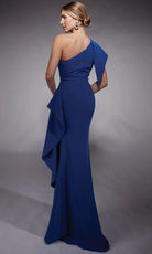 Alyce Paris 27738 - One Sleeved Italian Knit Evening Gown