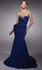 Alyce Paris 27739 - Strapless Trumpet Dress with Crystal Trim