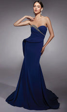 Alyce Paris 27739 - Strapless Trumpet Dress with Crystal Trim