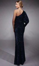 Alyce Paris 27742 - Blouson Sleeve Sequin Mesh Dress