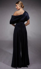 Alyce Paris 27743 - One Shoulder Wide-Leg Jumpsuit