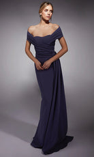 Alyce Paris 27745 - Straight Neck Ruched Evening Dress
