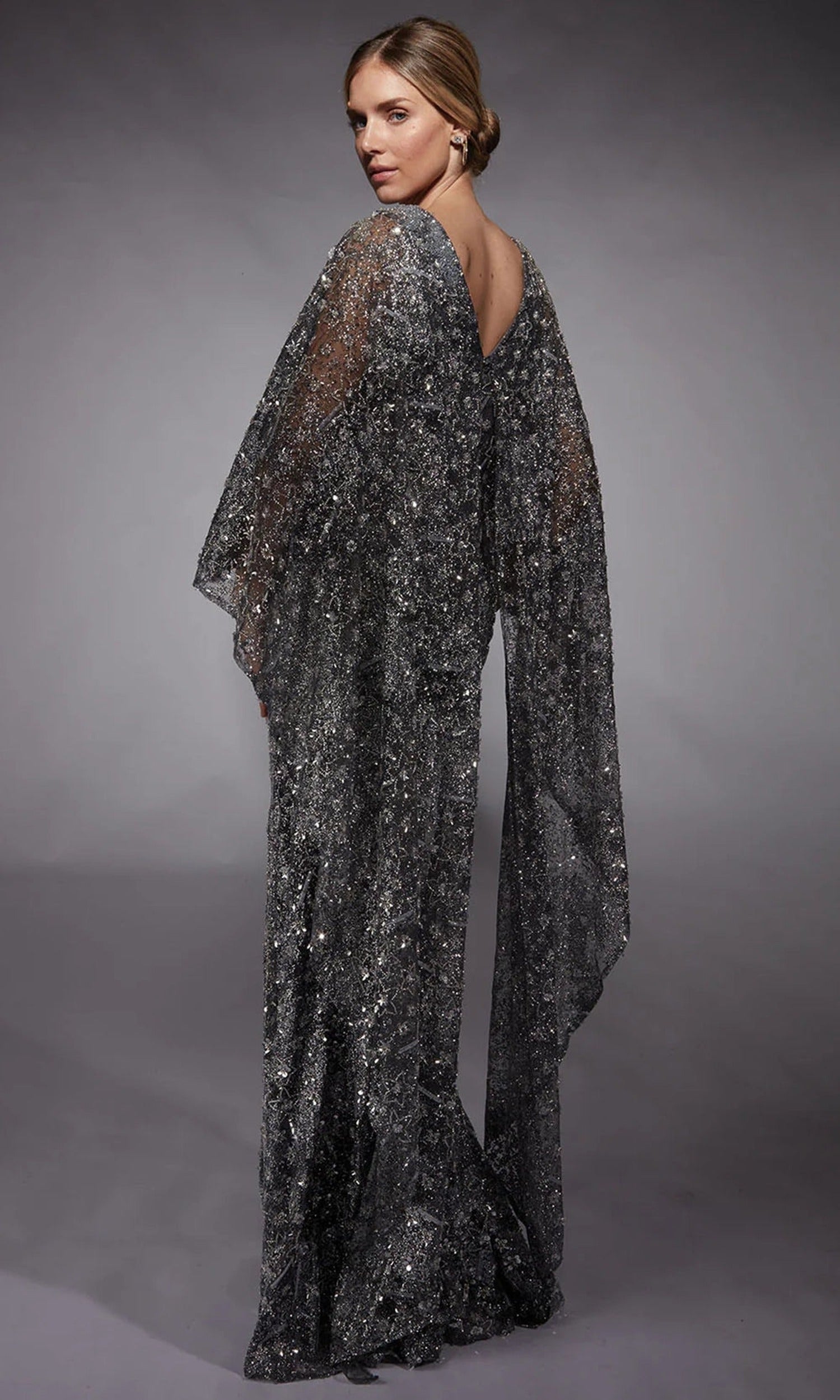 Alyce Paris 27752 - Beaded Illusion V-Neck Evening Gown