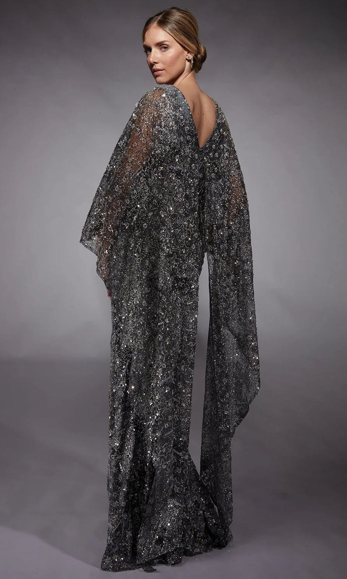 Alyce Paris 27752 - Beaded Illusion V-Neck Evening Gown
