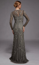 Alyce Paris 27801 - Beaded Illusion Sleeve Evening Gown