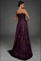 Alyce Paris 27802  Jacquard Off Shoulder Mermaid Gown