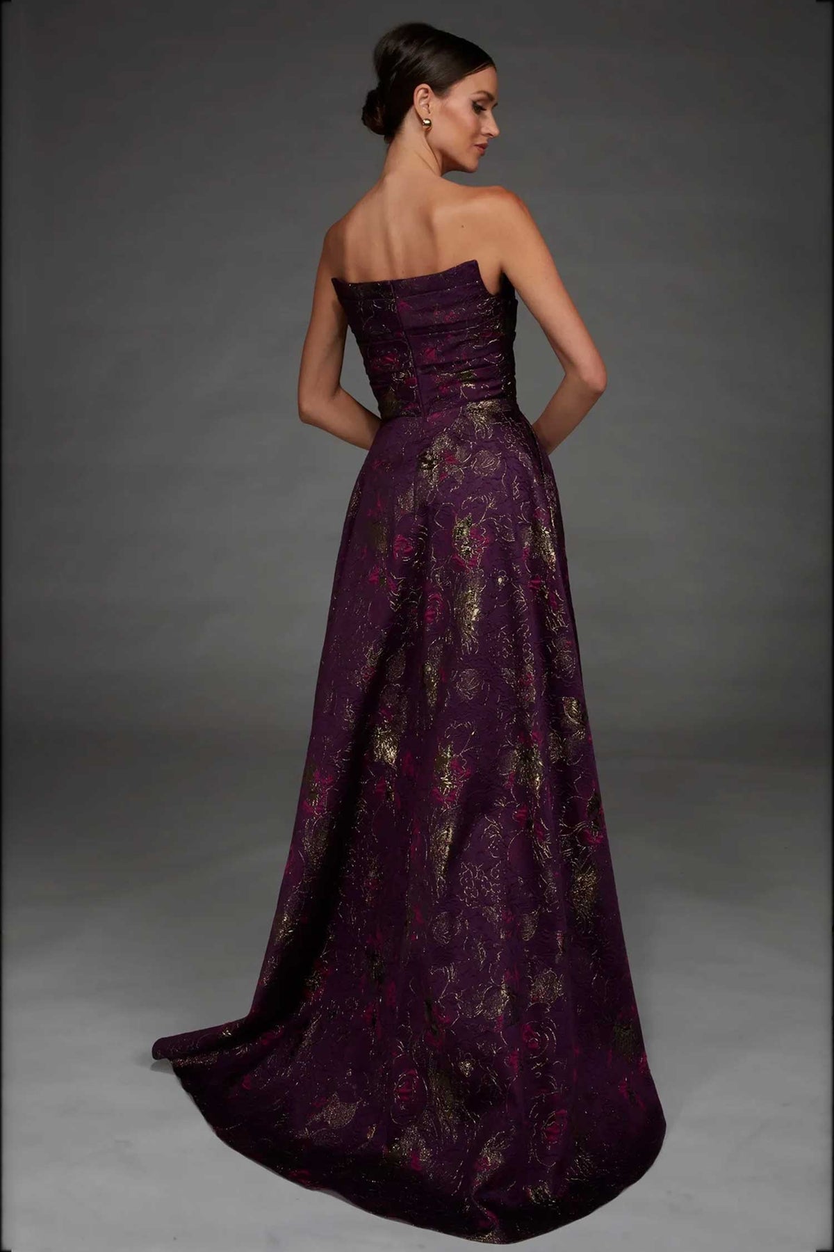 Alyce Paris 27802  Jacquard Off Shoulder Mermaid Gown
