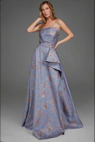 Alyce Paris 27802  Jacquard Off Shoulder Mermaid Gown
