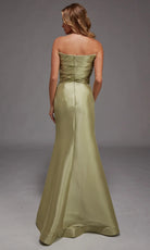 Alyce Paris 27806 - Strapless Pleated Mermaid Gown