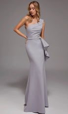 Alyce Paris 27812 - One Shoulder Draped Waist Gown