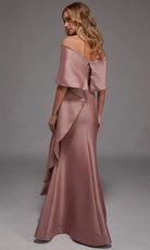 Alyce Paris 27822 - Off Shoulder Draped Skirt Evening Dress