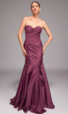 Alyce Paris 27836 - Strapless Ruched Mermaid Gown