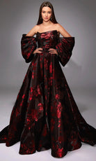 Alyce Paris 27862 - Strapless Ball Gown with Detachable Sleeves