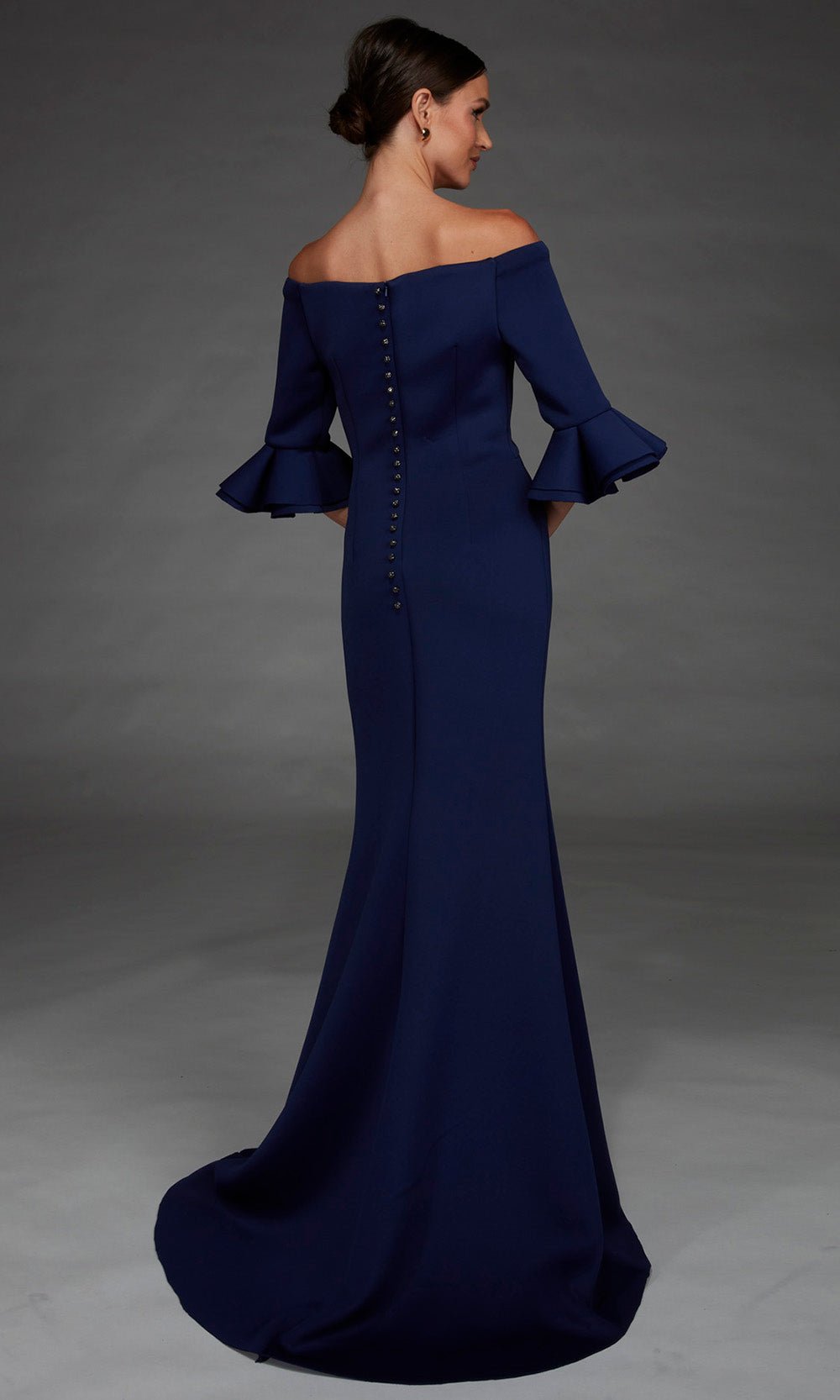 Alyce Paris 27905 - Straight Across Elegant Sheath Gown - Silhouette Dresses