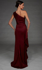 Alyce Paris 27913 - One Shoulder Long Gown with Side Draped