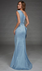 Alyce Paris 27913 - One Shoulder Long Gown with Side Draped