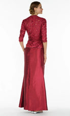 Alyce Paris 29143 - Beaded Embroidered Bodice Sheath Gown - Silhouette Dresses
