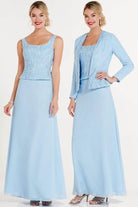 Alyce Paris 29953 - Square Neck A-Line Formal Dress - designer mother of the bride dress at Silhouette Dresses