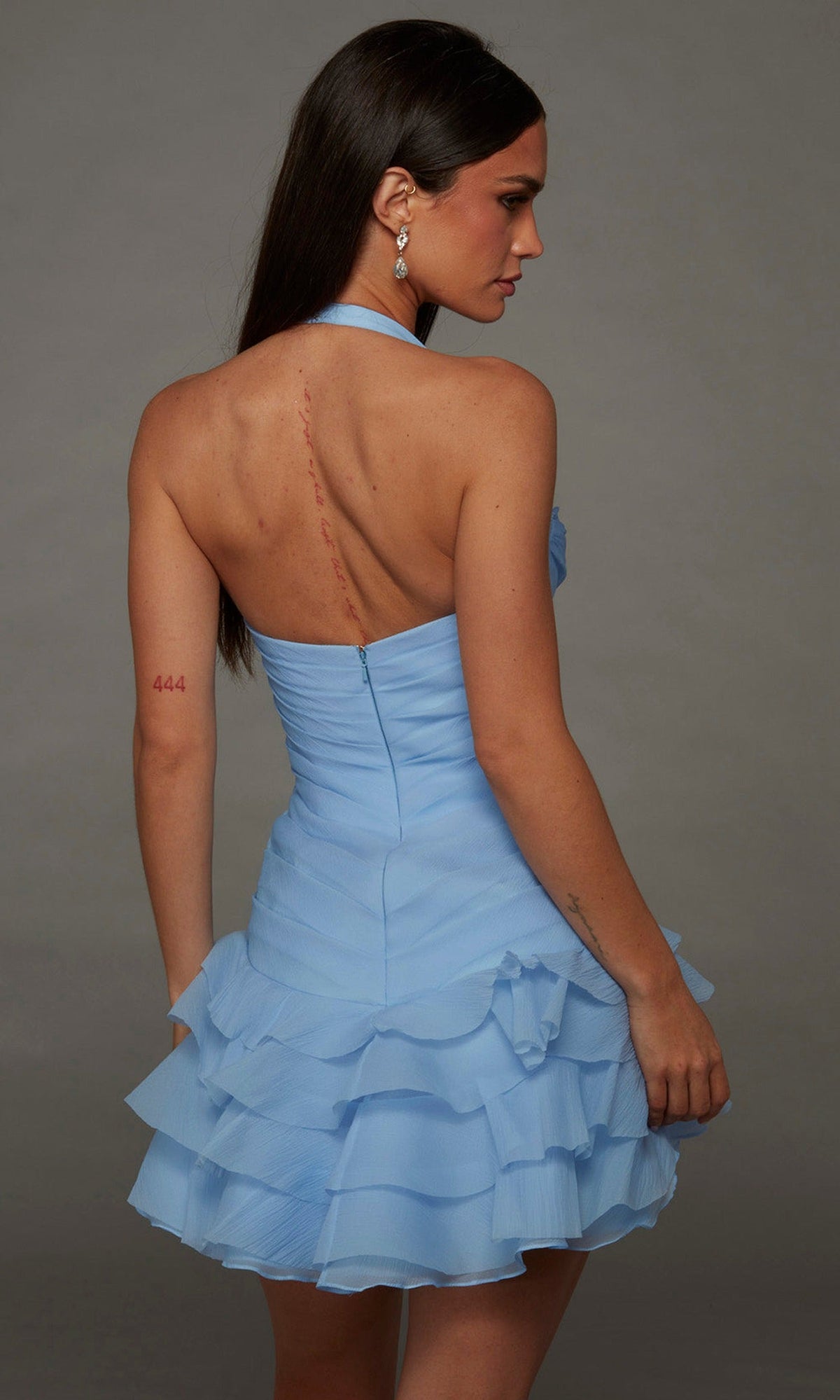 Alyce Paris 30127 - Sleeveless Sweetheart Ruffle Short Dress