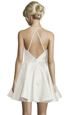 Alyce Paris - 3703 Sleeveless Halter Cocktail Dress