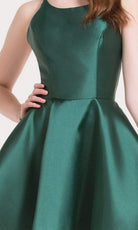 Alyce Paris - 3703 Strappy Fitted Halter Cocktail Dress - view 5