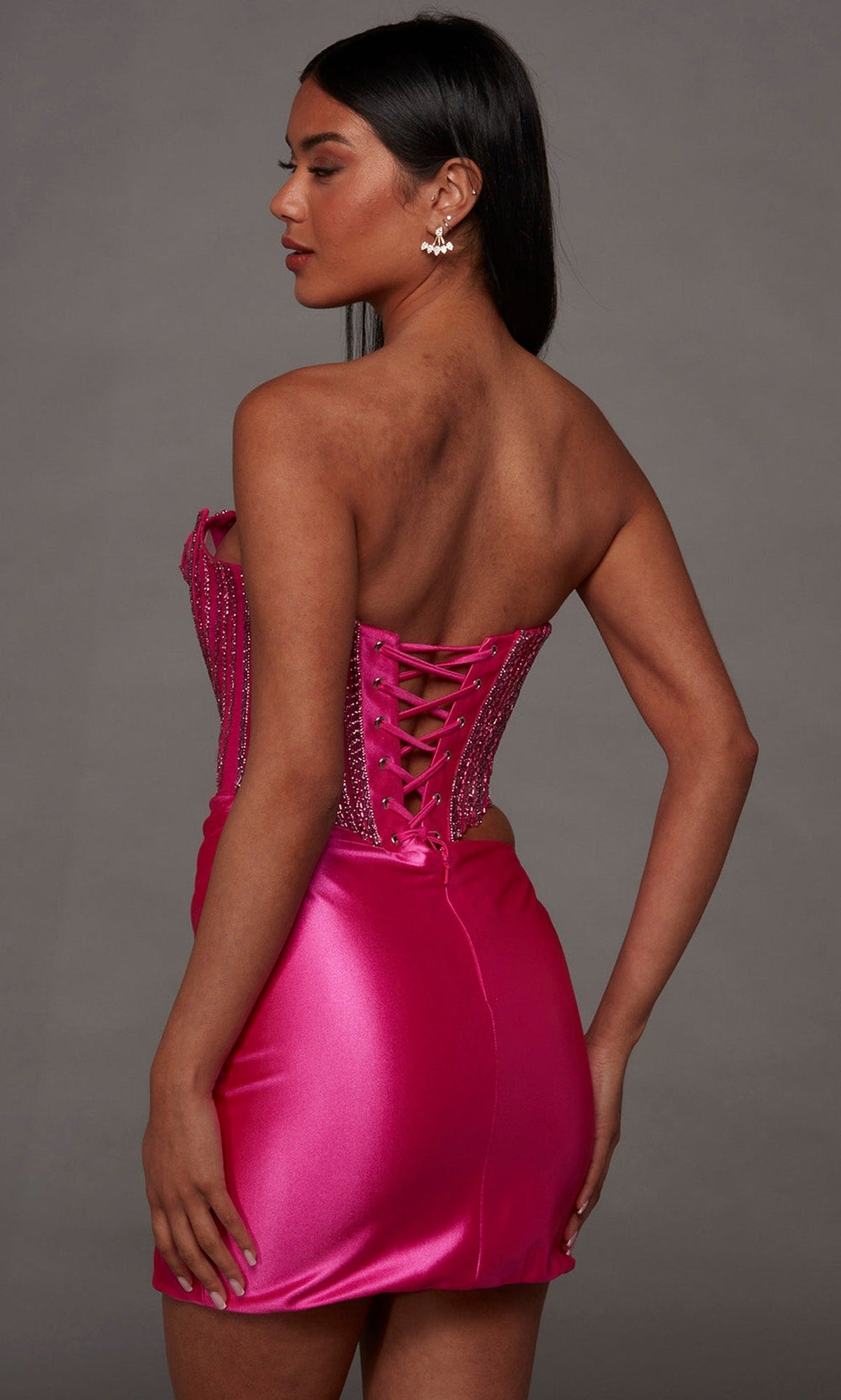 Alyce Paris 40194 - Sweetheart Side Cutout Fitted Dress