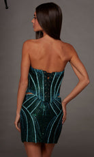 Alyce Paris 40205 - Stone Embellished Two Piece Cocktail Dress
