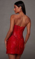 Alyce Paris 40205 - Stone Embellished Two Piece Cocktail Dress