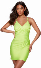 Alyce Paris 4706 - Strappy Back Homecoming Dress - view 4