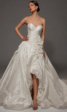 Alyce Paris 50000 - Strapless Corset High Low Ballgown - Silhouette Dresses
