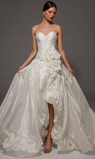 Alyce Paris 50000 - Strapless Corset High Low Ballgown - Silhouette Dresses