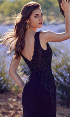 Alyce Paris 5065 - Plunging V-Neck Embroidered Mermaid Dress