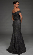 Alyce Paris 55007 - Mermaid Lace Applique Evening Gown - Silhouette Dresses