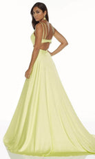 Alyce Paris 60453 - Cut Out V-Neck Evening Gown