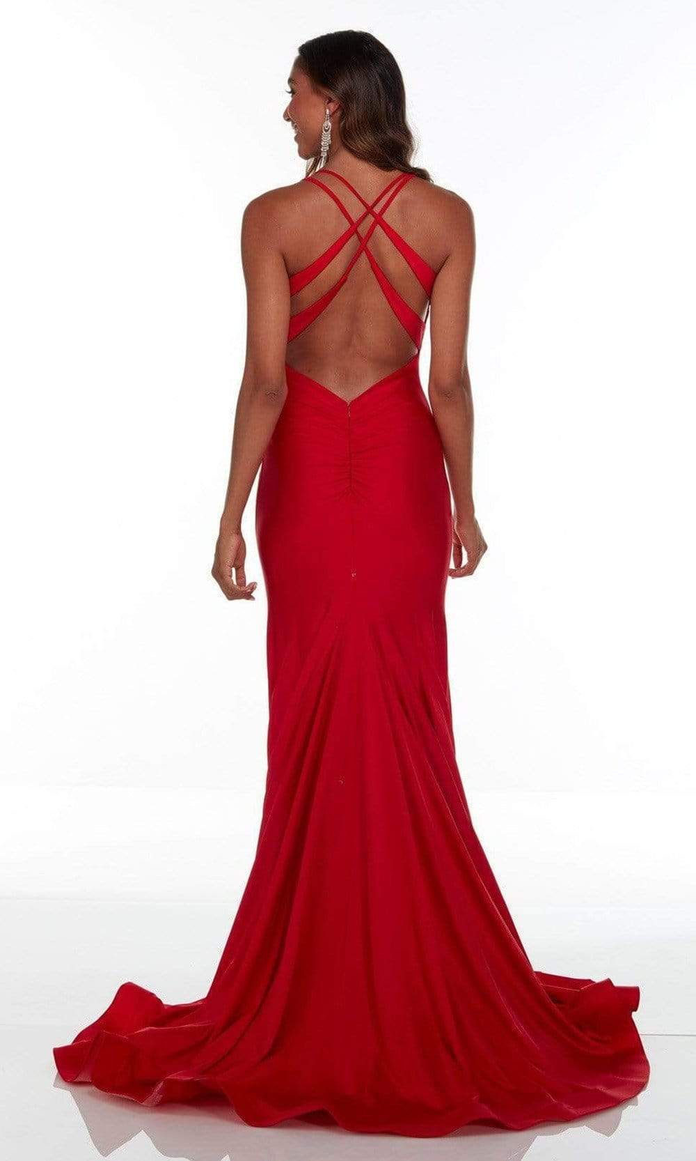 Alyce Paris - 61165 Sleeveless Fit And Flare Gown - Silhouette Dresses