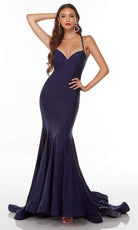 Alyce Paris - 61165 Sleeveless Fit And Flare Gown - Silhouette Dresses