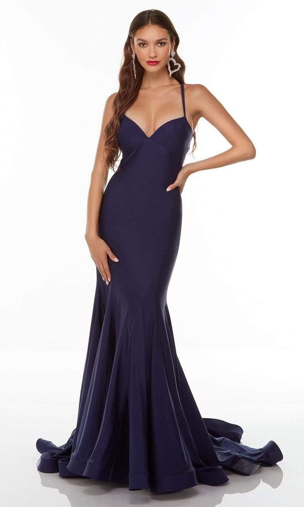 Alyce Paris - 61165 Sleeveless Fit And Flare Gown - Silhouette Dresses