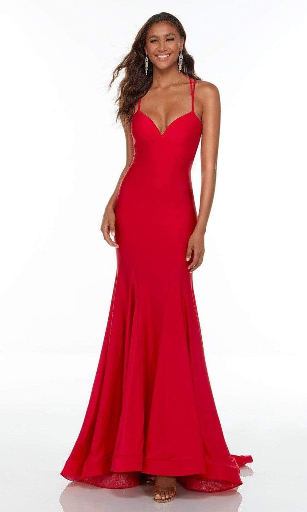 Alyce Paris - 61165 Sleeveless Fit And Flare Gown - Silhouette Dresses