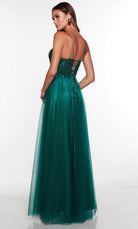 Alyce Paris 61325 - Lace Applique Prom Dress