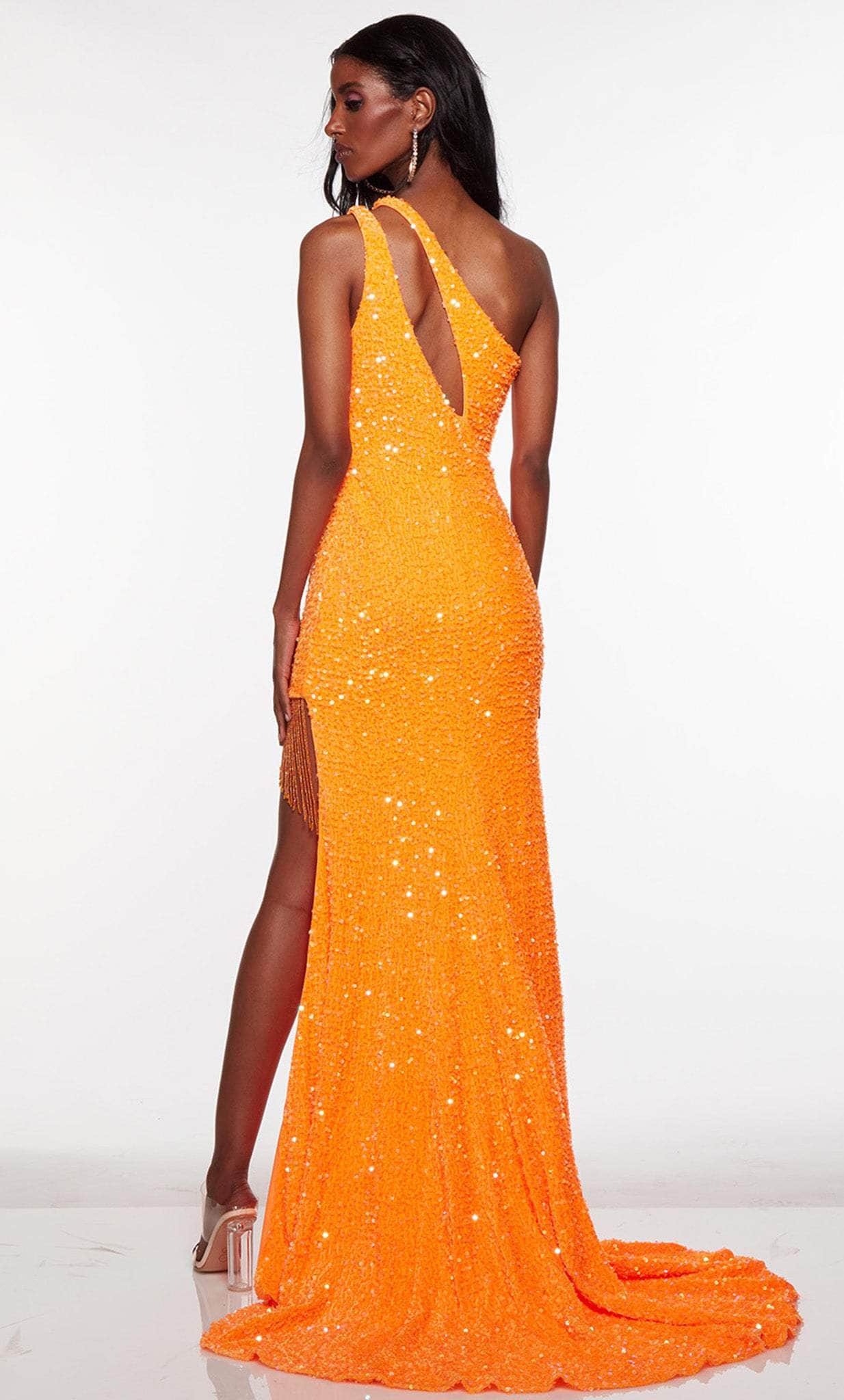 Alyce Paris 61334 - Sequin Cutout Prom Dress - back view