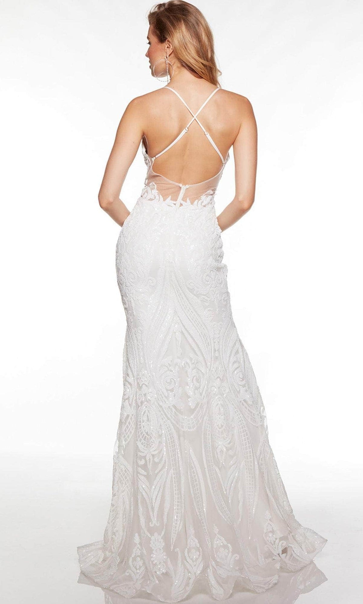 Alyce Paris 61424 - Sequin Motif Prom Gown